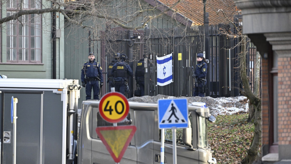 Ambasada Izraela u Stokholmu zatvorena zbog pucnjave, privedeno nekoliko osoba