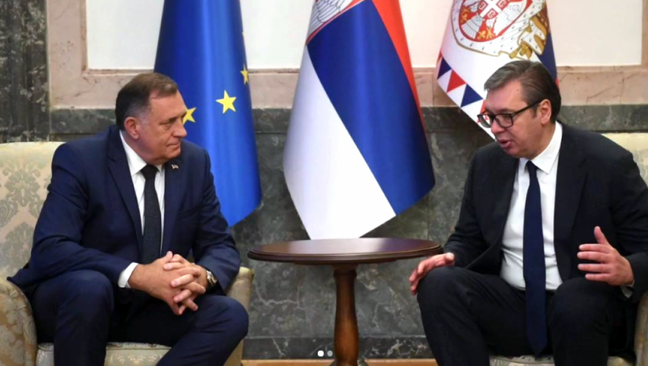Vučić nakon sastanka sa Dodikom:  Srbija i Srpska će se 23. maja zajednički boriti za istinu, ponos i dostojanstvo