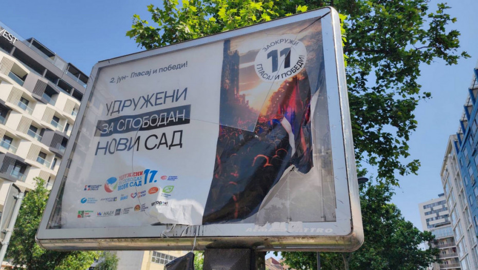 Novosadska opozicija "Udruženi za slobodan Novi Sad" predstavili svoje kandidate za odbornike i program