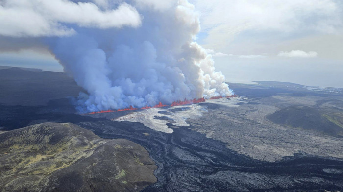 Nova erupcija vulkana na Islandu, peta od decembra prošle godine