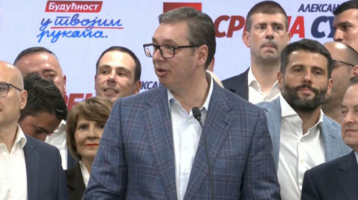 Vučić: Neverovatna pobeda u Beogradu, za mene je najubedljivija ona u Novom Sadu