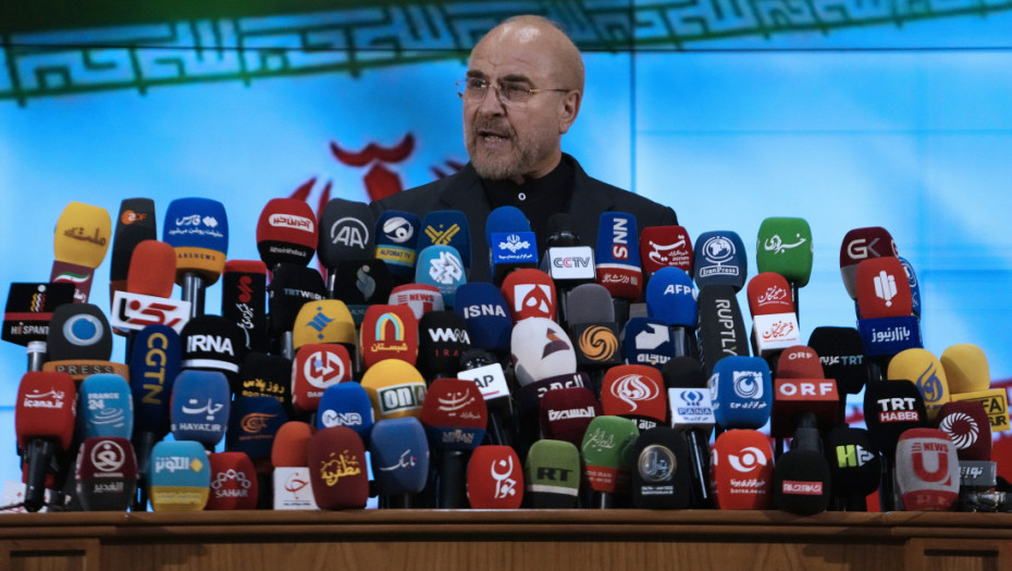 Kalibaf: Teheran je otvoren za pregovore, Tramp želi da nametne svoju volju