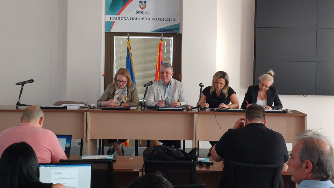 GIK usvojila ukupni izveštaj o izborima u Beogradu, listi oko SNS najviše mandata