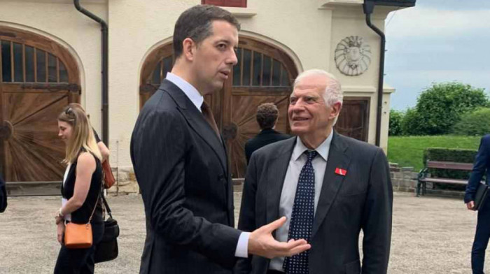 Đurić sa Boreljom: Članstvo u EU strateško opredeljenje i prioritet Srbije