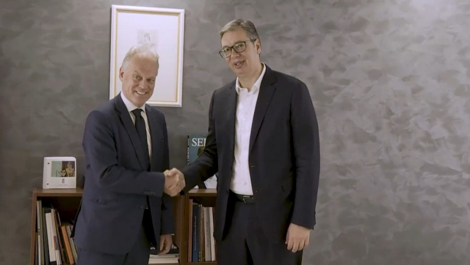 Vučić se sastao sa Kopmanom u Briselu