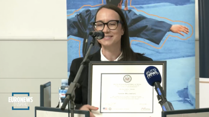 Ivana Milošević je najbolja profesorka engleskog na svetu: Nagrada Stejt Departmenta za predavača Matematičke gimnazije