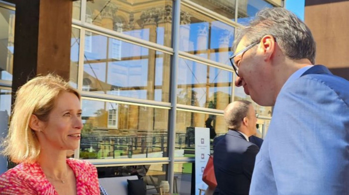Predsednik Vučić sastao se sa Kajom Kalas u Njujorku