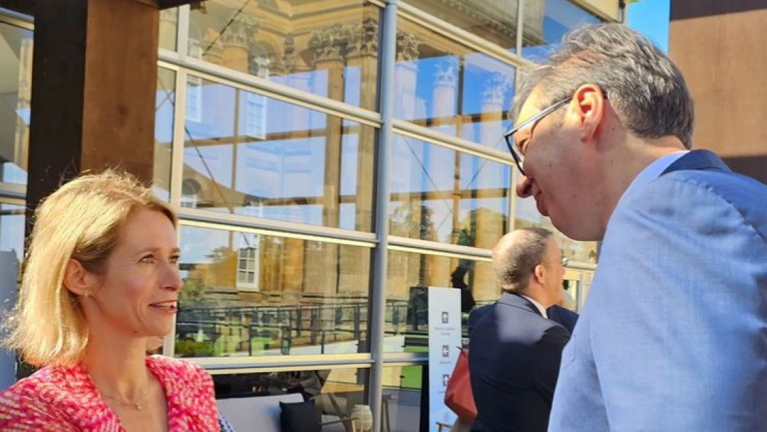 Predsednik Vučić sastao se sa Kajom Kalas u Njujorku