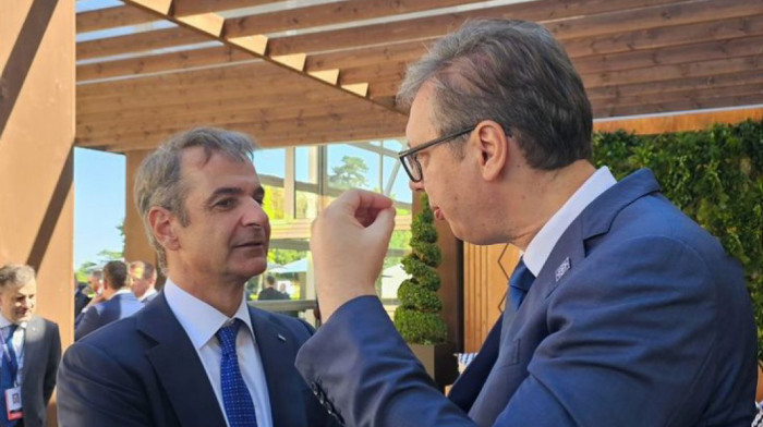 Vučić se sastao sa Kirjakosom Micotakisom u Tivtu