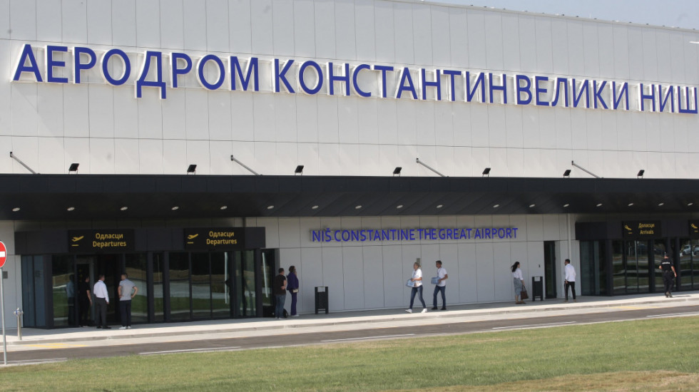 Letnji red letenja na aerodromu u Nišu: Rast broja putnika već 12 meseci zaredom