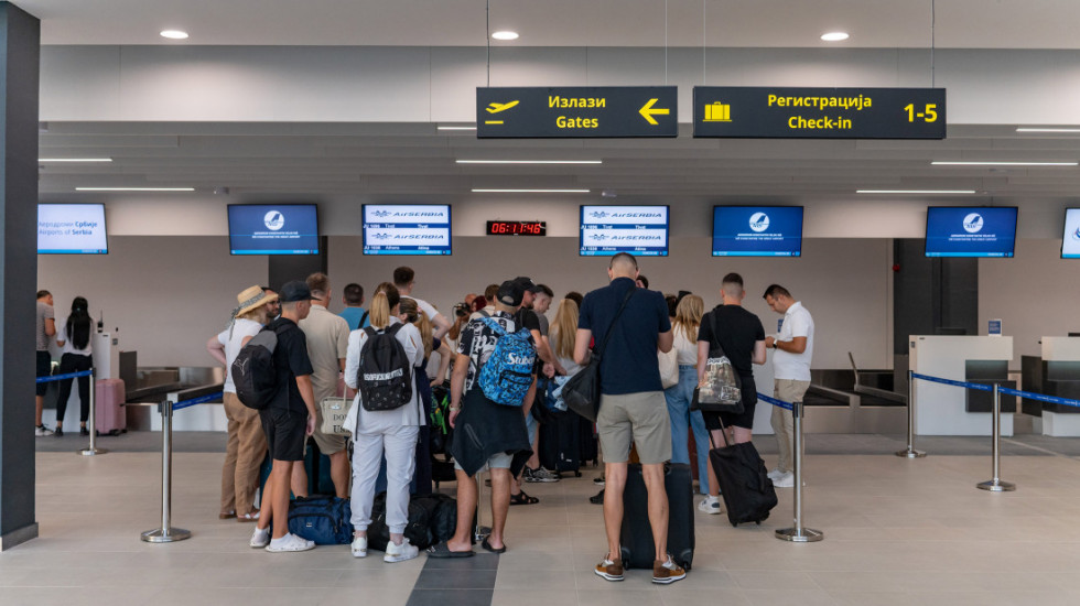 Sa niškog aerodroma u maju prevezeno 37.814 putnika, 14 odsto više u odnosu na maj 2025.