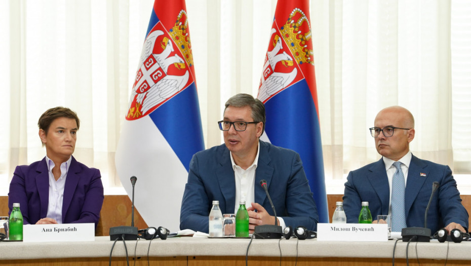 Vučić, Vučević i Brnabić se sutra obraćaju javnosti: "Biće saopštene neke važne odluke"