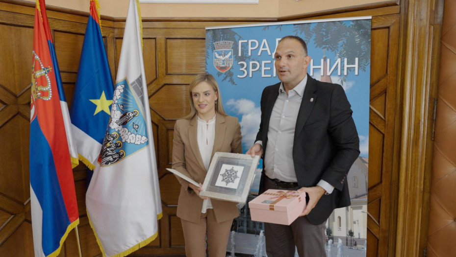 Đurđević Stamenkovski razgovarala sa gradonačelnikom Zrenjanina: Borimo se za porodičnu Srbiju