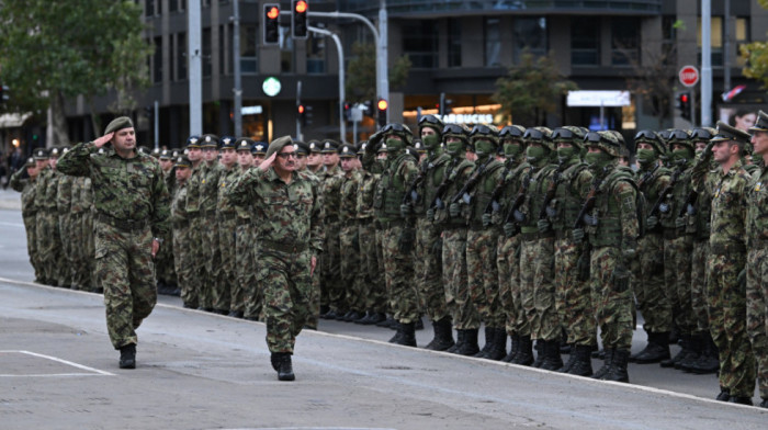 Kako je izgledala generalna proba promocije najmlađih oficira sa Vojne akademije: Svečanosti prisustvovao i Gašić