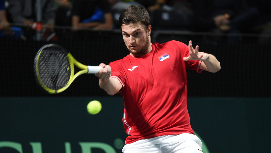 Troicki bez Novaka u Dejvis Kupu, Kecmanović predvodi Srbiju protiv Danske
