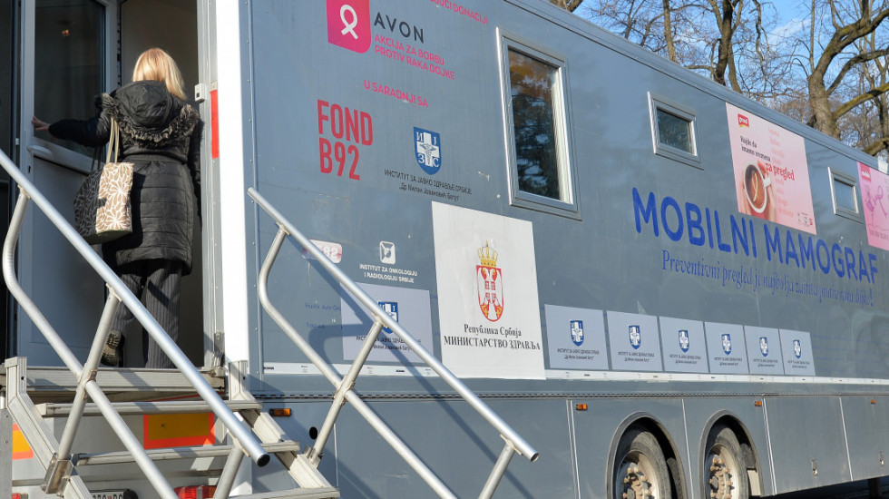 Mobilni mamografi od 17. novembra u Požegi i Sjenici: Besplatni pregledi za žene od 45 do 69 godina