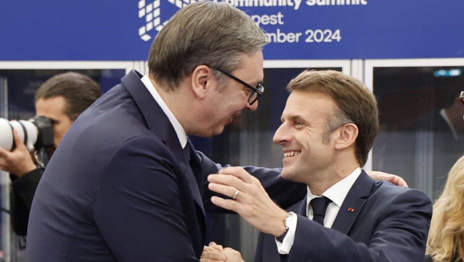 Vučić danas u Parizu na poziv francuskog predsednika Makrona