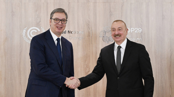 Vučić razgovarao sa Alijevim: Razmotrili smo pitanja od zajedničkog interesa sa posebnim osvrtom na energetsku saradnju