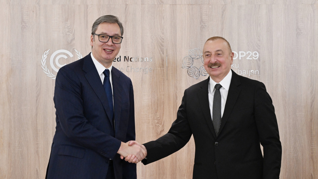 Vučić razgovarao sa Alijevim: Razmotrili smo pitanja od zajedničkog interesa sa posebnim osvrtom na energetsku saradnju