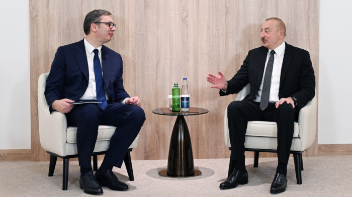 Vučić danas sa Alijevim u Beogradu na prvoj sednici Saveta za strateško partnerstvo Srbije i Azerbejdžana