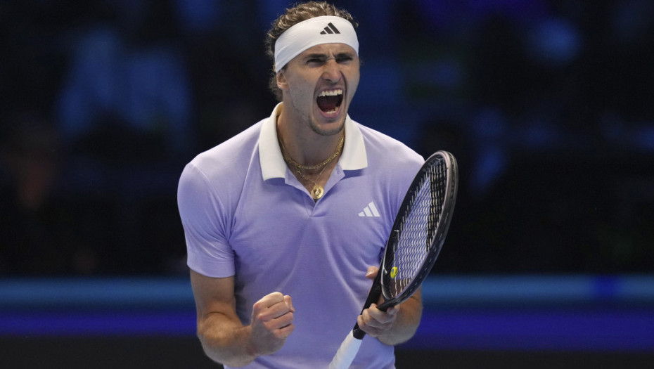 Zverev zamenio Alkaraza kao prvi pratilac Sinera na ATP listi
