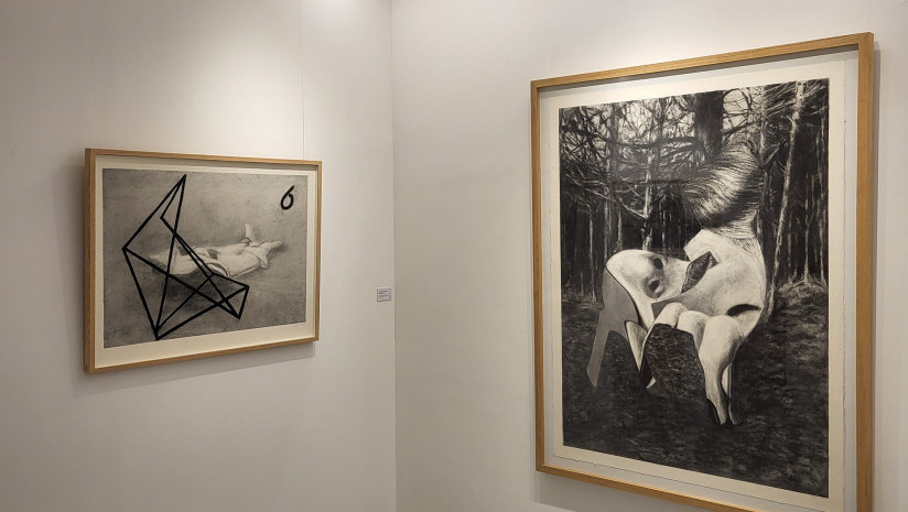 Snovi, fantazije i oživljene istorijske ličnosti na crtežima: Izložba Marka Velka u Galeriji "Rima"