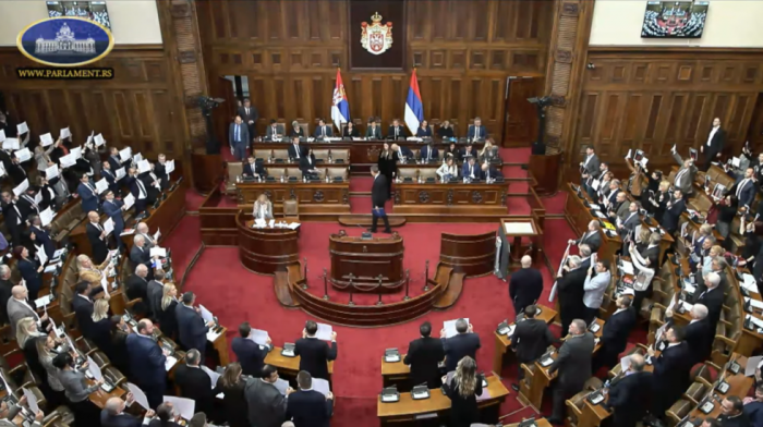Zakazana sednica Skupštine Srbije za 4. mart, predložene 62 tačke dnevnog reda
