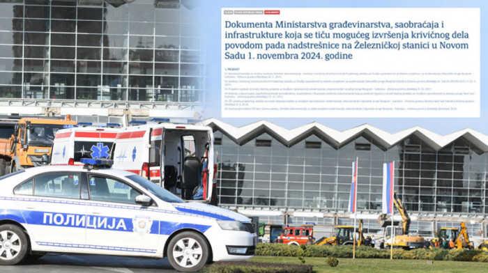 Vlada Srbije počela sa objavljivanjem svih dokumenata koji se tiču pada nadstrešnice u Novom Sadu