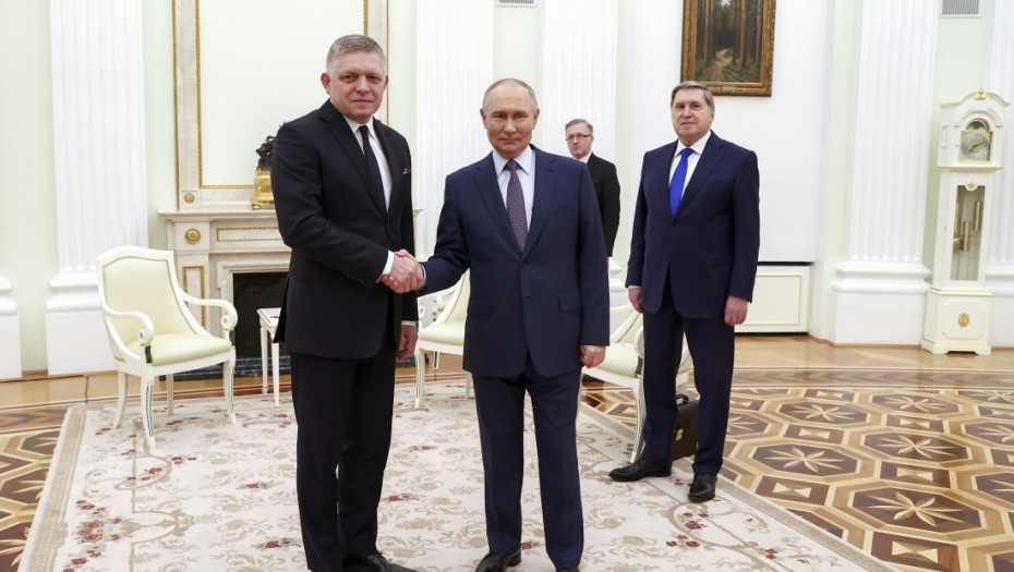 Fico u Moskvi: Putin najavio da je Rusija spremna da nastavi isporuke gasa Zapadu