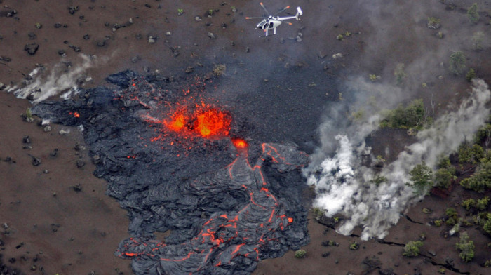 Ponovo proradio vulkan Kilauea na Havajima: Lava dostiže visinu od preko 300 metara