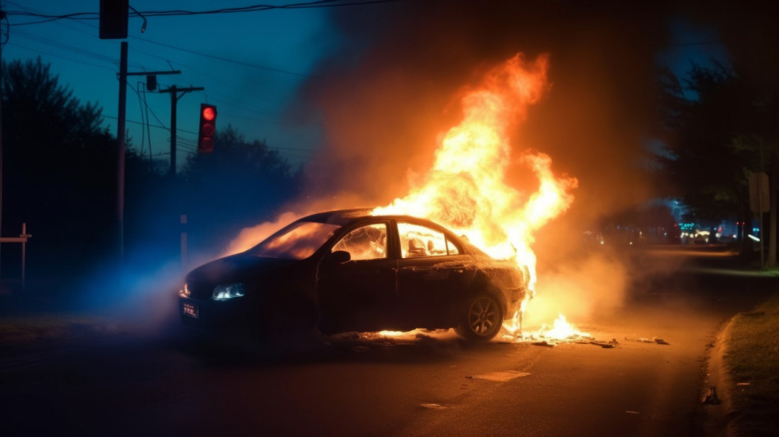 Uhapšene tri osobe osumnjičene za paljenje automobila na Vračaru: Prvo tužilaštvo im odredilo pritvor
