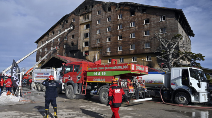 Uhapšeno 15 osoba zbog požara u turskom hotelu, među osumnjičenima i zamenik gradonačelnika
