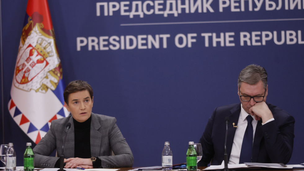 Brnabić: Vučić pokreće društveni dijalog o vanrednim parlamentarnim izborima i spoljnoj politici