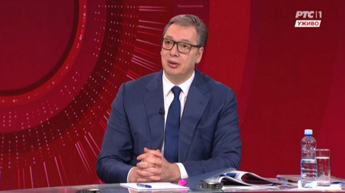 Vučić u "Dnevniku" na RTS: Sedeća nedelja najznačajnija za NIS