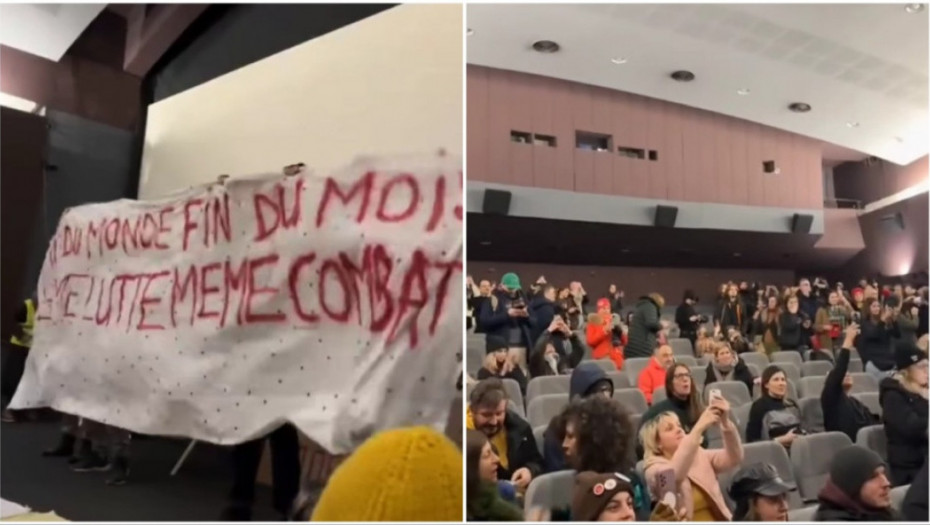 Učesnici protesta "Kultura u blokadi" upali u zgradu Kulturnog centra Beograda