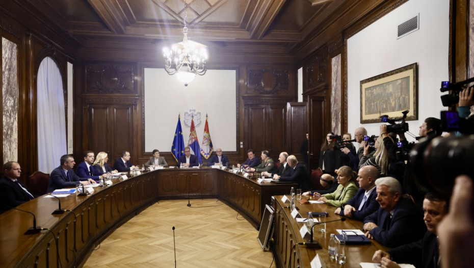 Vučić sutra predsedava sednicom Saveta za nacionalnu bezbednost
