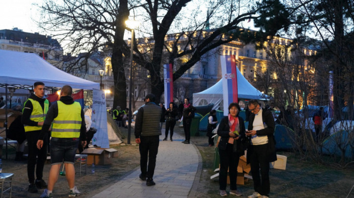 Muškarac optužen da je pretio smrću studentima u Pionirskom parku