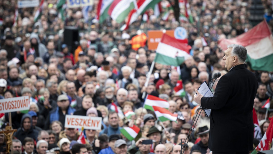 "Žele da služimo bogovima rata": Orban na mitingu poručio da nema EU odluke o Ukrajini bez Mađarske