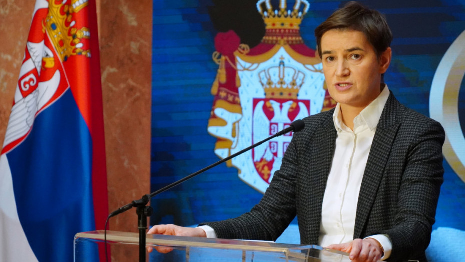 Brnabić: Pozivam sve na skup u subotu, da pokažemo da nećemo da damo nikome Srbiju