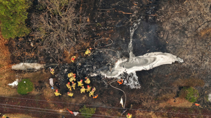 Južna Koreja: Srušio se vatrogasni helikopter tokom intrevencije, poginuo pilot
