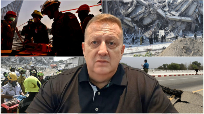 "Velika panika i opšti kolaps u čitavom Bangkoku": Počasni konzul Srbije na Tajlandu za Euronews o razornom zemljotresu