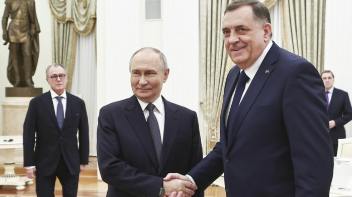 Milorad Dodik se sastao sa Putinom u Kremlju