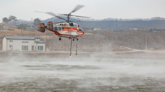 Srušio se vatrogasni helikopter u Južnoj Koreji, poginuo pilot