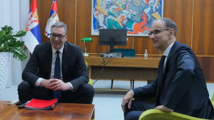 Prvi sastanak Vučića sa prof. dr Macutom: "Želim mu sreću i mnogo uspeha"