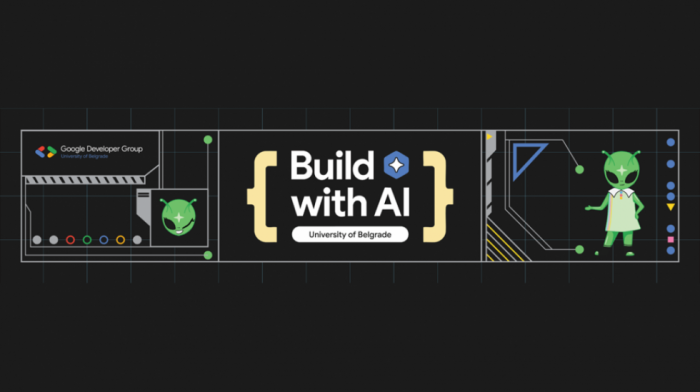 Guglov studentski "Build with AI" hakaton u Palati nauke
