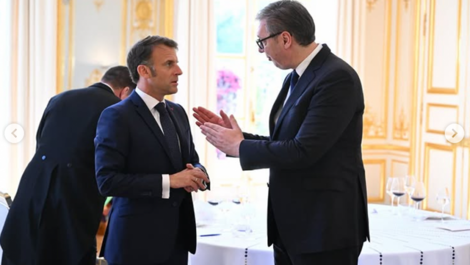 Vučić će u petak saopštiti rezultate sastanka sa Makronom: "Da mirnije i sigurnije možemo da sačekamo predstojeće dane"