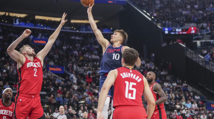 Bogdanović i Zubac vodili Kliperse do pobede protiv Hjustona