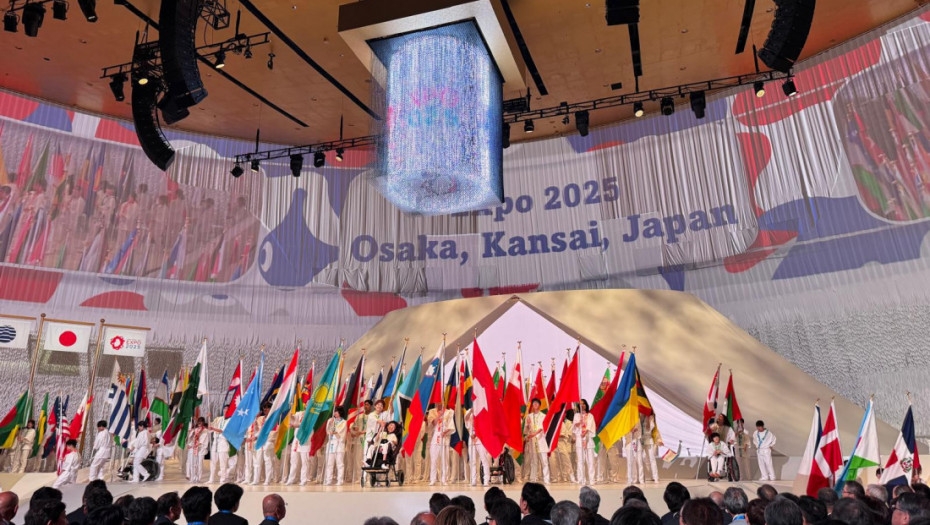 U Osaki se vijori srpska zastava, otvoren EXPO 2025 u Japanu