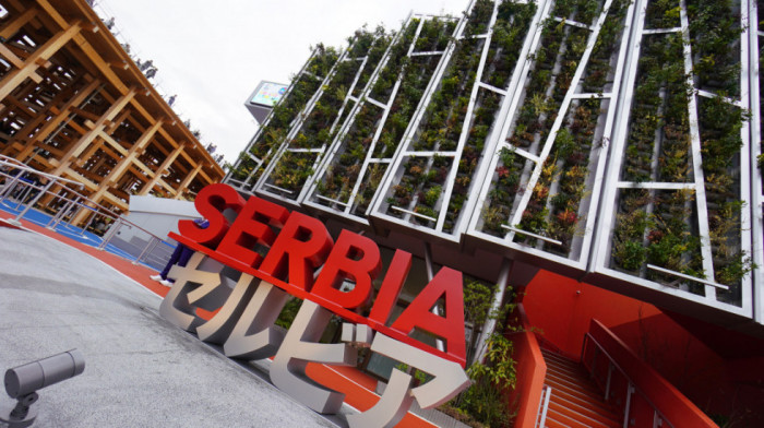 Srpski paviljon na svetskoj izložbi EXPO u Japanu prvog dana posetilo 10.000 ljudi