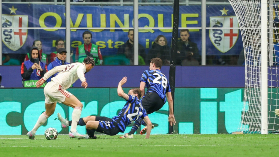 Inter se posle remija sa Bajernom plasirao u polufinale Lige šampiona